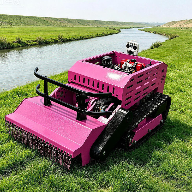 Hybrid Diesel Crawler Remote‑Control Mower
