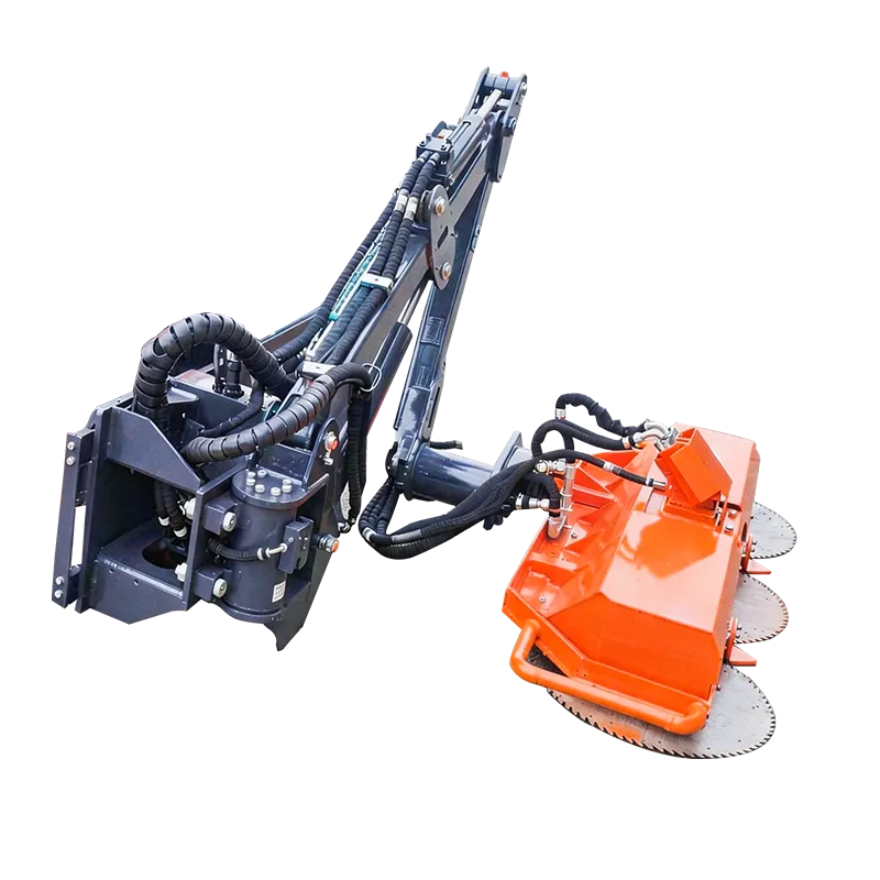 Skid Steer Three-blade Hedge Trimmer
