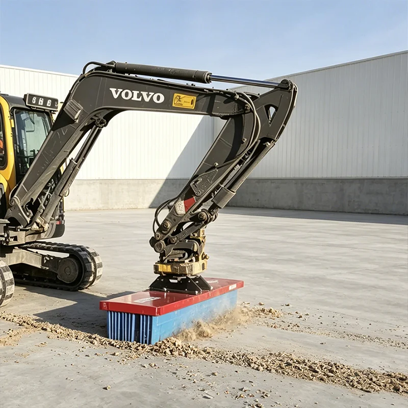Excavator Broom