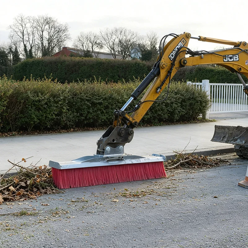 Excavator Broom