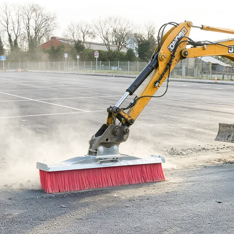 Excavator Broom