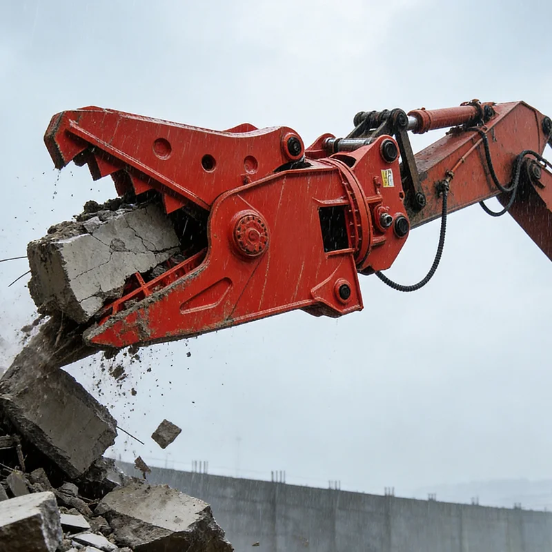 Hydraulic Rotating Pulverizer