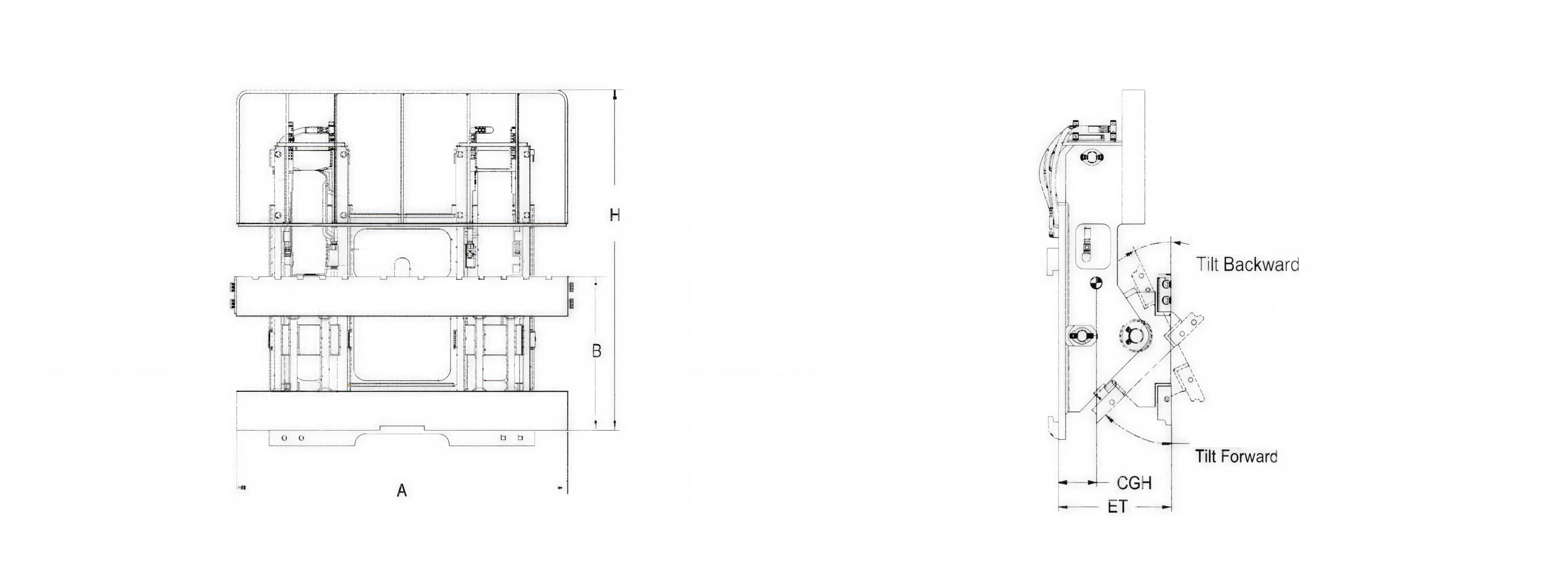 Fork Tilt Attachment
