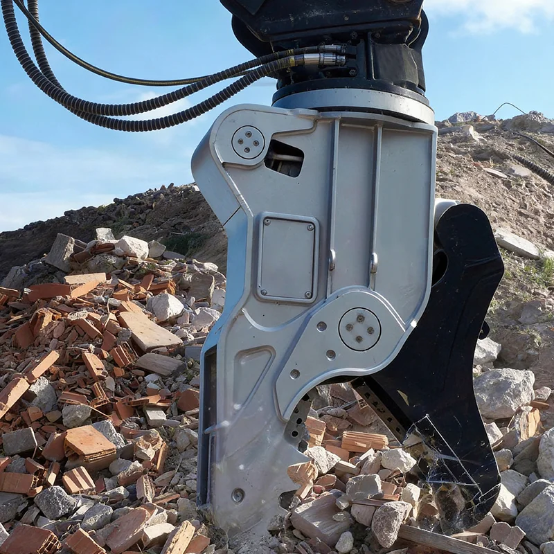 Hydraulic Rotating Pulverizer